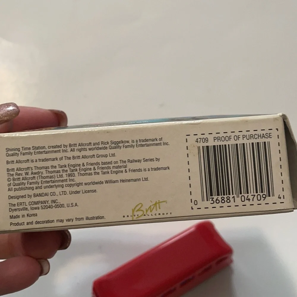 Gold Rail Original Box Bertie Train 1993